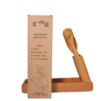 
                                                                                茗匠茶具茶道六君子零配件竹制茶夹茶勺茶针茶匙组合套装                