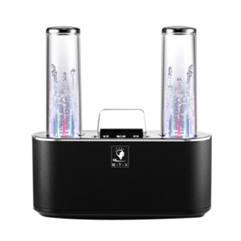 
                                        双塔桌面炫酷双柱创意家居实用音响 家用多媒体电脑蓝牙喷水音响  水舞音响喷水音响                