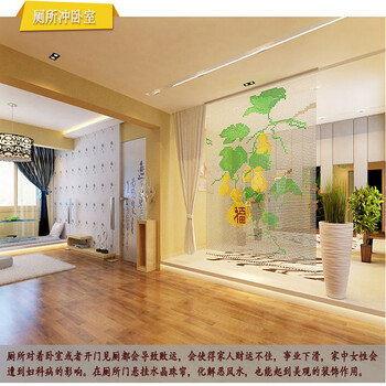 大创梦帘水晶珠帘葫芦客厅卧室隔断卫生间门帘纯手工水晶珠拼出 单价为1平米的价格