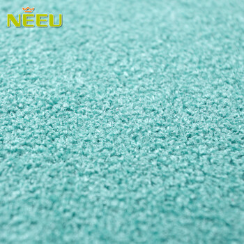 
                                        NEEU短绒面客厅卧室地毯 家用拼接地垫地毯儿童学步爬爬垫60x60x1cm1片装 天蓝色                