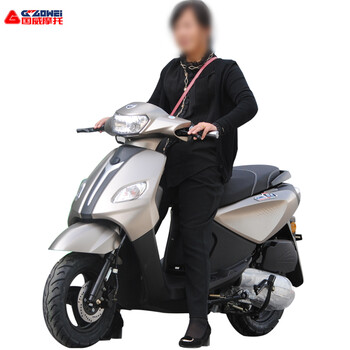 国威(guo wei) 新款踏板摩托车125cc女士助力车燃油车