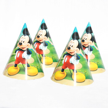 孩派HighParty生日用品//生日派对//迪士尼正品//米奇圆锥帽/1个