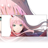 动漫变色杯国家队darling in the franxx 二次元周边水杯马克杯02