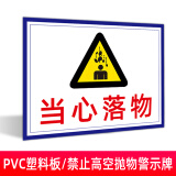 禁止高空抛物警示牌 禁止乱扔垃圾乱丢垃圾提示牌 禁止往楼下倒水泼