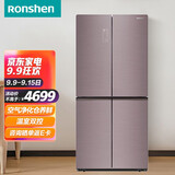 容声(ronshen) 428升十字对开门风冷无霜变频节能四门多门冰箱 bcd