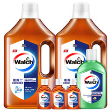 59.9元  Walch 威露士 衣物家居消毒液1L*2瓶 + 除菌液330ml+180ml