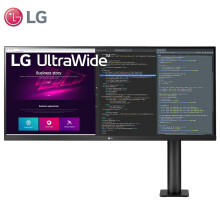 3398元包邮  LG 34WN780-B 34英寸曲面超宽显示器 (3440×1440、21：9、IPS)