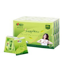 6.34元  心相印 茶语丝享系列 迷你手帕纸 4层6片*24包 *2件