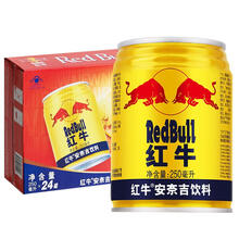 102.9元包邮 红牛(Redbull)安奈吉维生素功能饮料 250ml*24瓶
