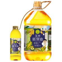 49.9元中粮初萃 玉米油 非转基因一级压榨 胚芽油5L+400mL