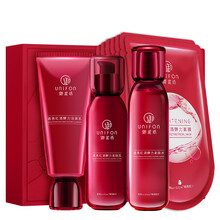 99元包邮 御泥坊 红酒透亮面膜护肤礼盒（洁面乳100ml+爽肤水150ml+乳液120ml+面膜7片）