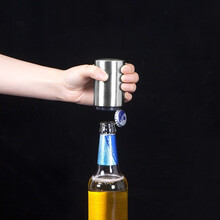 12.9元包邮 莱朗 不锈钢自动开瓶器