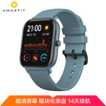 799元包邮  Amazfit GTS 智能手表 运动手表 14天续航 GPS 50米防水 NFC 冰川蓝