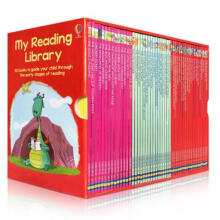 134.9元包邮 Usborne 尤斯伯恩 My Reading Library 我的第二个图书馆套装50册