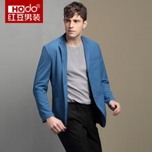 拼购：19.9元包邮  红豆（Hodo） 商务休闲修身西服 宝蓝色 041S