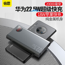 128元包邮  BASEUS 倍思 Adaman 移动电源 22.5W 20000mAh