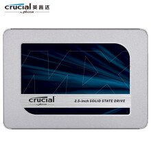 399元包邮  crucial 英睿达 MX500 SATA3 固态硬盘 500GB