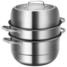 139元包邮 VATTI 华帝 蒸霸系列 Z3003 不锈钢蒸锅 三层 30cm