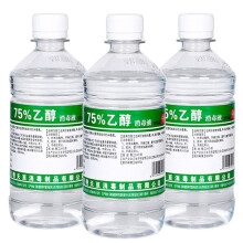 9.8元包邮  晨业 75%酒精消毒液 500ml