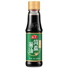 买买买：1.8元包邮  海天 简盐酱油 薄盐生抽 150ml *4件