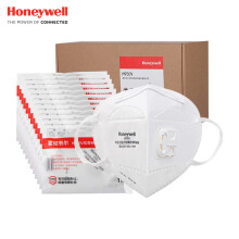 必备：99元  霍尼韦尔（Honeywell） KN95级别口罩 25只/盒