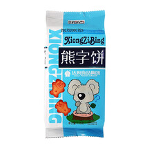 6.09元  好吃点 熊字饼 休闲零食早餐饼干点心 115g *3