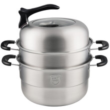 99元包邮  九阳（Joyoung）ZGH2606三层304不锈钢蒸锅26cm锅