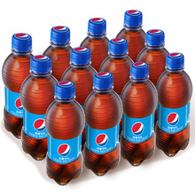 19.5元 百事可乐 Pepsi 汽水碳酸饮料 330ml*12瓶 整箱装