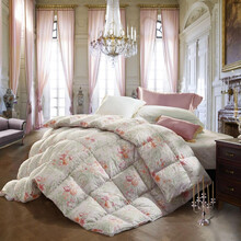 999元包邮 水星家纺 95%白鹅绒羽绒被  220*240cm