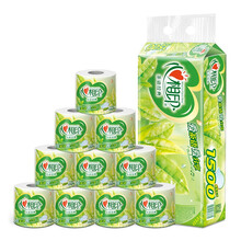 历史新低：31.64元  心相印 茶语系列 卷纸 4层150g*10卷 *3件