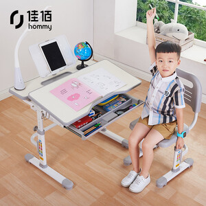 PLUS会员：798元包邮  佳佰 JB-M301N 可升降儿童书桌椅套装 *2件