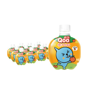 33.9元 美汁源  酷儿 Qoo 橙味  260ml*12*2