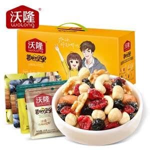 98元 沃隆每日坚果大礼包750g*2*2