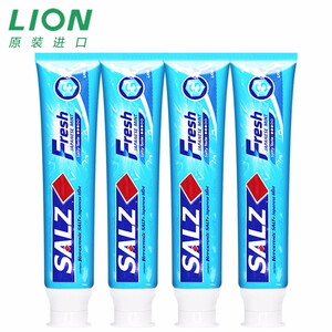 19元 日本LION 高渗盐健齿护龈咸味薄荷牙膏 160g*4（泰国原产进口）