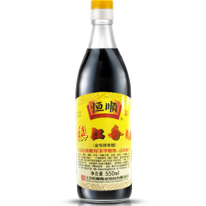 10.5元 恒顺 镇江香醋 550ml *4件