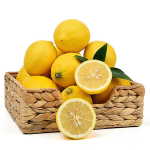 14.9元包邮 果雪语 国产黄柠檬24个 单果约60-90g