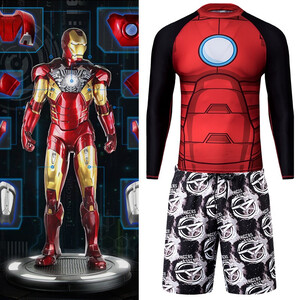 79.5元包邮  Disney 迪士尼 SW200398 男士游泳衣套装