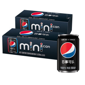 华北：19.9元 百事可乐   Pepsi  迷你罐装 200ml*20罐