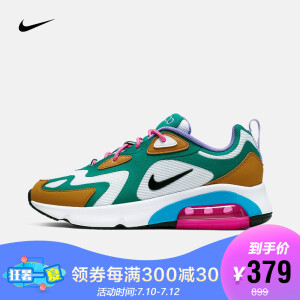 379元  NIKE 耐克 AIR MAX 200 AT6175 女子运动鞋