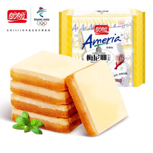 44.5元 盼盼 梅尼耶干蛋糕面包干奶香味100g*10件
