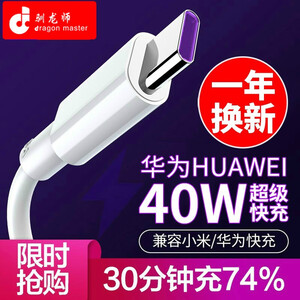 5.9元包邮 驯龙师 Type-c快充线 3米