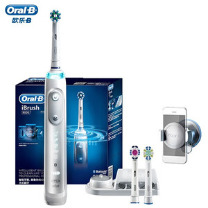 PLUS会员： 399元包邮  Oral-B 博朗欧乐B 9000 电动牙刷 （配刷头储存盒+刷头*3）