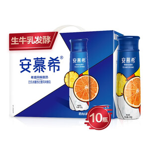 河南：19.9元 伊利 安慕希   橙凤梨230g*10瓶/箱