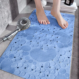 13.9元包邮 季森 浴室防滑垫 35*65cm 脚丫款