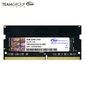 179元包邮 十铨（Team） DDR4 2400 8GB 笔记本内存