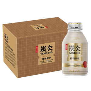 66.4元  农夫山泉 炭仌咖啡 低糖拿铁 270ml*6瓶 *4