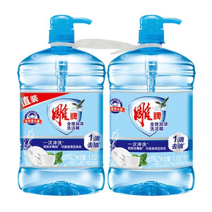 10.5元包邮  雕牌 全效加浓洗洁精1.02kg*2