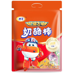 80.67元 milkfly 妙飞 超级飞侠奶酪棒 原味 500g*3