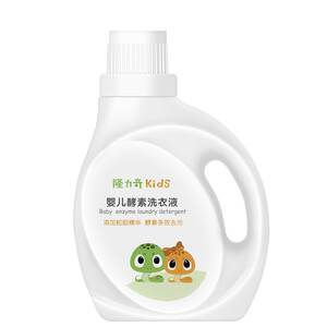 19.9元  隆力奇KIDS 婴儿酵素洗衣液1000ML*2
