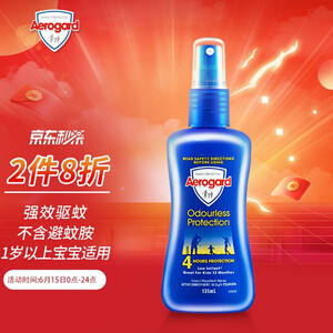 26.9元  Aerogard 儿童驱蚊喷雾 135ml
